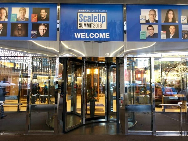 ScaleUp Summit 2018 welcome